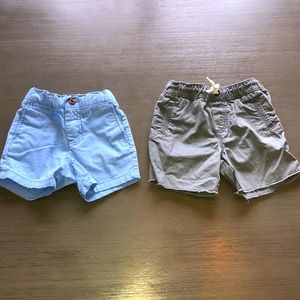 Lot of 2 pair 12-18M shorts. EUC